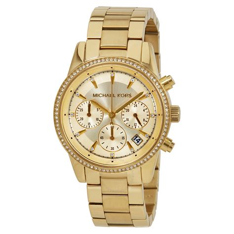 michael kors gold watch|michael kors gold watch price.